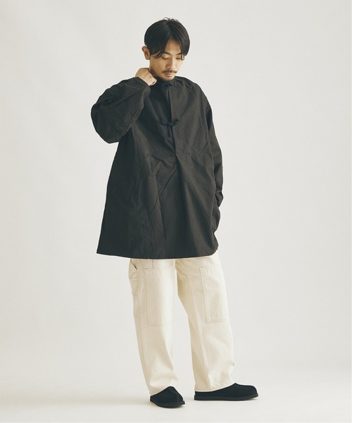 BEAMS 別注 ARMY TWILL アーミーツイル コミック柄 半袖シャツ am-2517008.jpg
