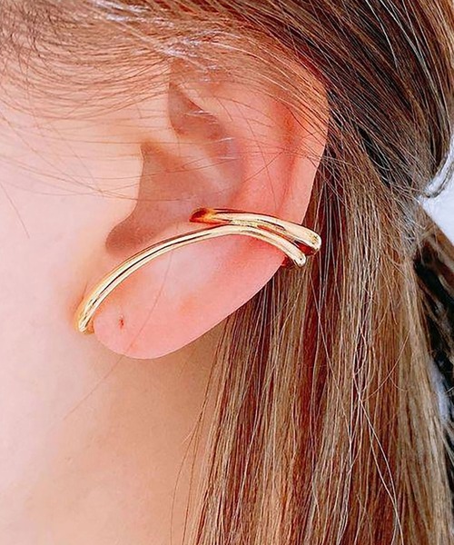 BROTHERHOOD（ブラザーフッド）の「【earyear】デザインフープ片耳イヤーカフ 2（イヤーカフ・レディース・D/L/F/B/J/H/G/A/I/E/C/K/R/N/P/Q/M/V/U/T/S/O・FREE）」の12枚目の写真