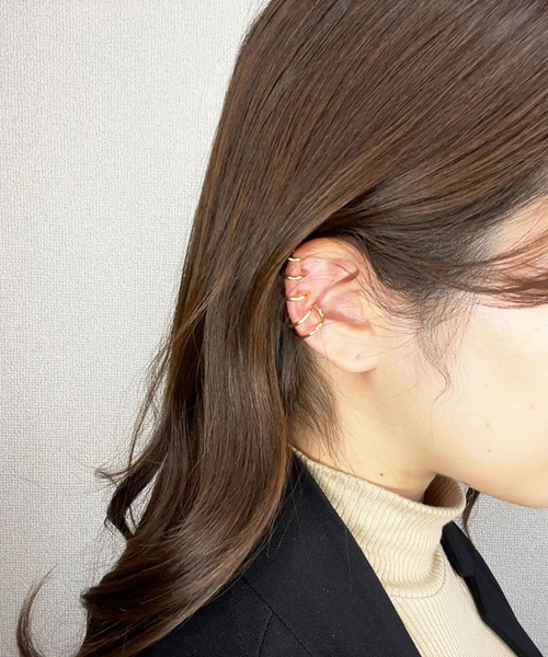 BROTHERHOOD（ブラザーフッド）の「【earyear】デザインフープ片耳イヤーカフ 2（イヤーカフ・レディース・D/L/F/B/J/H/G/A/I/E/C/K/R/N/P/Q/M/V/U/T/S/O・FREE）」の16枚目の写真