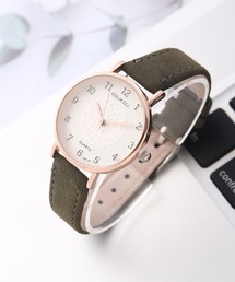 TABI PAL | 【ESPECIA】PUレザー レディース リストウオッチ(アナログ腕時計)