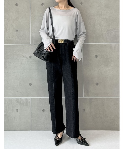 お客ページです ソフトツイルカーブパンツ - パンツ通販 | 人気レディース