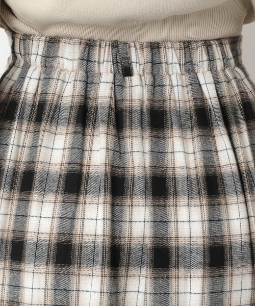 Heather（ヘザー）の「チェックスソティアードロングスカート　239704（スカート・レディース・ブラック系/グレー系/ブラウン系・FREE）」の16枚目の写真