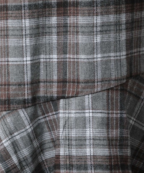 Heather（ヘザー）の「チェックスソティアードロングスカート　239704（スカート・レディース・ブラック系/グレー系/ブラウン系・FREE）」の21枚目の写真