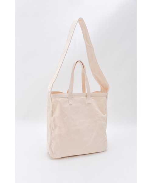 DEVICE+(デバイスプラス)の「DEVICE+ キャンバス 2wayトート ショルダーバッグ(ショルダーバッグ・レディース・ナチュラル/ブラック・FREE)」の22枚目の写真