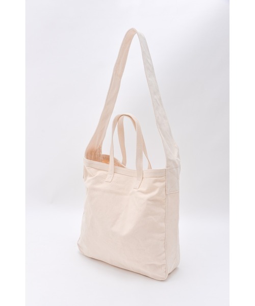 DEVICE+(デバイスプラス)の「DEVICE+ キャンバス 2wayトート ショルダーバッグ(ショルダーバッグ・レディース・ナチュラル/ブラック・FREE)」の21枚目の写真