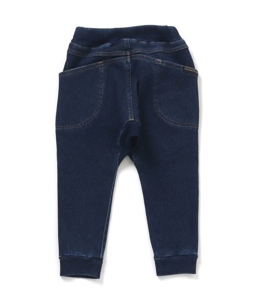 BREEZE（ブリーズ）の「WEB限定 ウエストリブマチ付インディゴパンツ（その他パンツ・キッズ・ブルー/ネイビー・80/90/110/120/130/140/100）」の9枚目の写真
