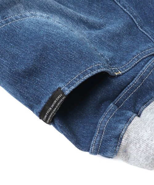 BREEZE（ブリーズ）の「WEB限定 ウエストリブマチ付インディゴパンツ（その他パンツ・キッズ・ブルー/ネイビー・80/90/110/120/130/140/100）」の13枚目の写真