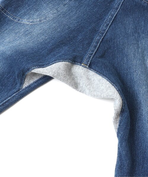 BREEZE（ブリーズ）の「WEB限定 ウエストリブマチ付インディゴパンツ（その他パンツ・キッズ・ブルー/ネイビー・80/90/110/120/130/140/100）」の14枚目の写真