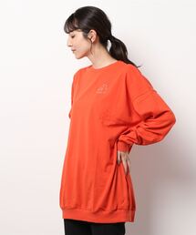 earth music&ecology | miffy×earth ロングスリーブチュニック ＊(スウェット)
