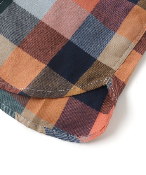 BREEZE（ブリーズ）の「チェックシャツ（シャツ/ブラウス・キッズ・レインボー/マスタード・130/110/120/150/140/90/100）」の9枚目の写真