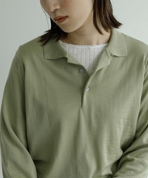 note et silence  | 【 AMB100貨 】tsumu ポロニット(ニット/セーター)