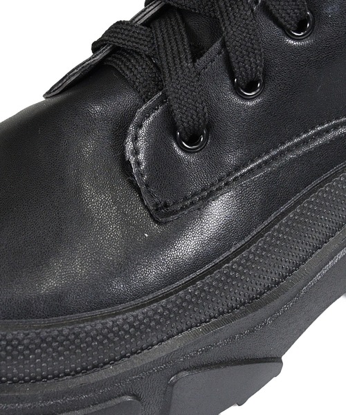 sango（sango）の「レースアップトラックソールブーツ（ブーツ・レディース・ブラック・3L/S/L/LL/M）」の12枚目の写真