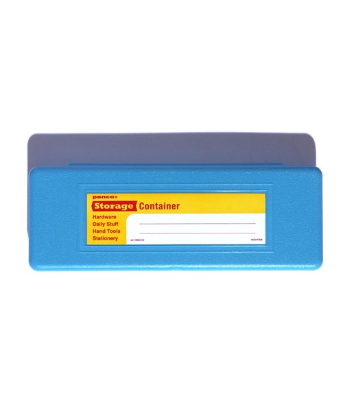 HIGHTIDE（ハイタイド）の「penco/ペンコ ストレージコンテナーペンケース 2026年春夏（ステーショナリー・メンズ・ホワイト/ライトブルー/ブラック/オレンジ/グリーン/クリア・FREE）」の4枚目の写真