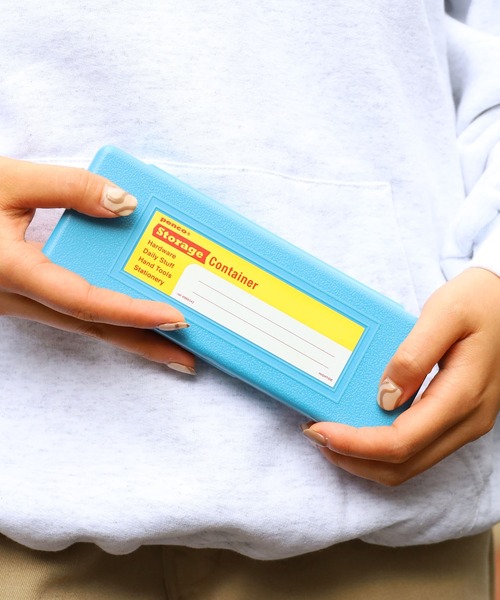 HIGHTIDE（ハイタイド）の「penco/ペンコ ストレージコンテナーペンケース 2026年春夏（ステーショナリー・メンズ・ホワイト/ライトブルー/ブラック/オレンジ/グリーン/クリア・FREE）」の15枚目の写真