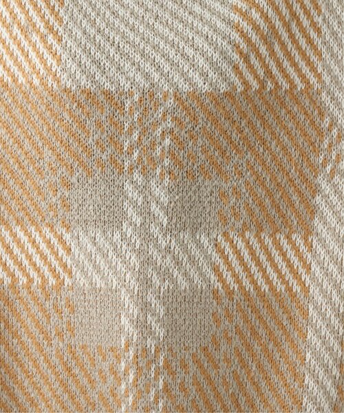 RAY CASSIN(レイカズン)の「チェックビックニットプルオーバー(ニット/セーター・レディース・チャコールグレー/ベージュ/キナリ・FREE)」の16枚目の写真