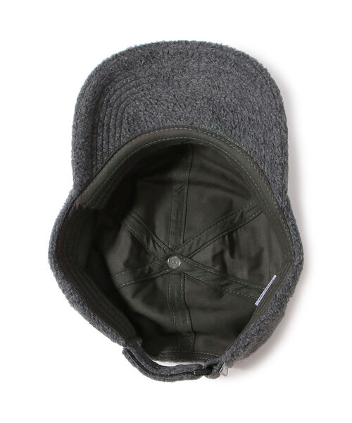 SY32 by SWEET YEARS（エスワイサーティトゥバイスィートイヤーズ）の「SY32 by SWEETYEARS /エスワイサーティトゥバイ スィートイヤーズ/FLEECE BOXLOGO CAP（キャップ・メンズ・ブラック/グレー・FREE）」の5枚目の写真