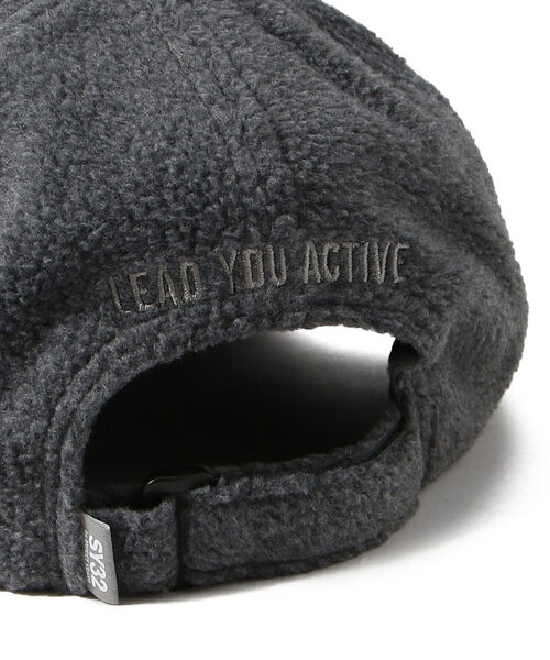 SY32 by SWEET YEARS（エスワイサーティトゥバイスィートイヤーズ）の「SY32 by SWEETYEARS /エスワイサーティトゥバイ スィートイヤーズ/FLEECE BOXLOGO CAP（キャップ・メンズ・ブラック/グレー・FREE）」の6枚目の写真