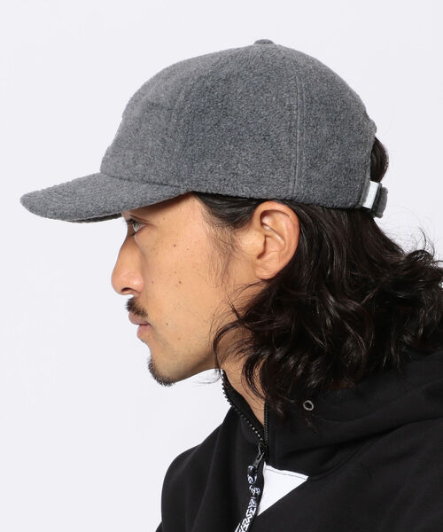 SY32 by SWEET YEARS（エスワイサーティトゥバイスィートイヤーズ）の「SY32 by SWEETYEARS /エスワイサーティトゥバイ スィートイヤーズ/FLEECE BOXLOGO CAP（キャップ・メンズ・ブラック/グレー・FREE）」の9枚目の写真