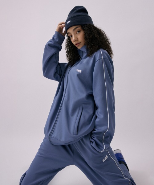 FCMM(エフシーエムエム)の「CLUB SIDELINE TRACK JACKET/クラブサイドライントラックジャケット(その他トップス・メンズ・ブラック/ナチュラル/ミント/ブルー/ホワイト/ラベンダー・MEDIUM/LARGE)」の5枚目の写真