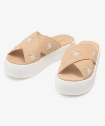 CONVERSE(Ro[X)CONVERSE CV SANDAL PLTS CROSSBELT / Ro[X CV T_ PLTS NXxg(T_)