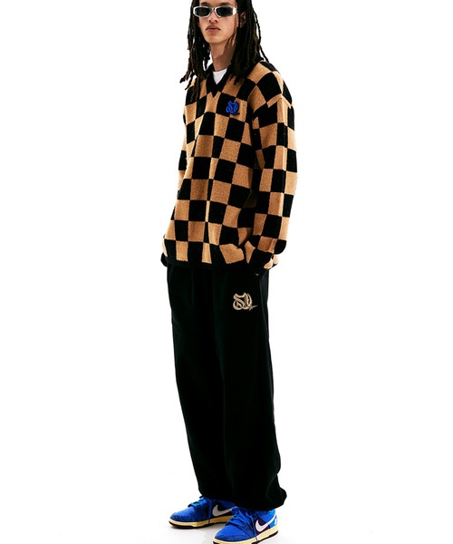 SCULPTOR（スカルプター）の「3D Monogram Sweatpants /3Dモノグラムスウェットパンツ（スウェットパンツ・レディース・ホワイト/ライトブルー/ブラック・MEDIUM/LARGE）」の15枚目の写真