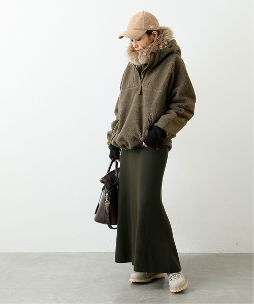 AP STUDIO(エーピーストゥディオ)の「SCENTOF ボア アノラック(ブルゾン・レディース・カーキ・FREE)」の21枚目の写真