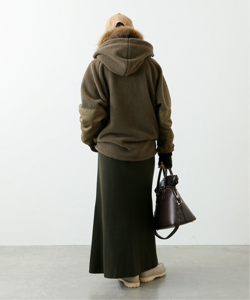 AP STUDIO(エーピーストゥディオ)の「SCENTOF ボア アノラック(ブルゾン・レディース・カーキ・FREE)」の2枚目の写真