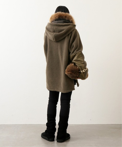 AP STUDIO(エーピーストゥディオ)の「SCENTOF ボア アノラック(ブルゾン・レディース・カーキ・FREE)」の22枚目の写真