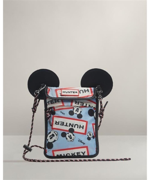 HUNTER（ハンター）の「【Hunter×Disney】Mickey Mouse Packable Phone Pouch（ボディバッグ/ウエストポーチ・レディース・ホワイト系その他/ブルー系その他/ピンク系その他・FREE）」の3枚目の写真