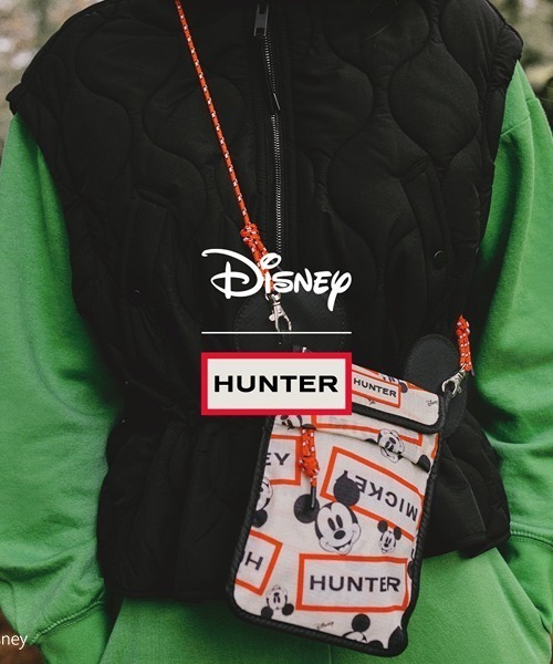 HUNTER（ハンター）の「【Hunter×Disney】Mickey Mouse Packable Phone Pouch（ボディバッグ/ウエストポーチ・レディース・ホワイト系その他/ブルー系その他/ピンク系その他・FREE）」の7枚目の写真