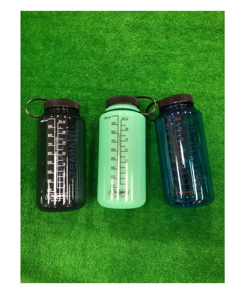 MANASTASH（マナスタッシュ）の「NALGENE×MANASTASH/ナルゲン×マナスタッシュ　TRITAN BOTTLE 1.0L　7119112（水筒・メンズ・グレー/ブルー/グリーン・FREE）」の5枚目の写真