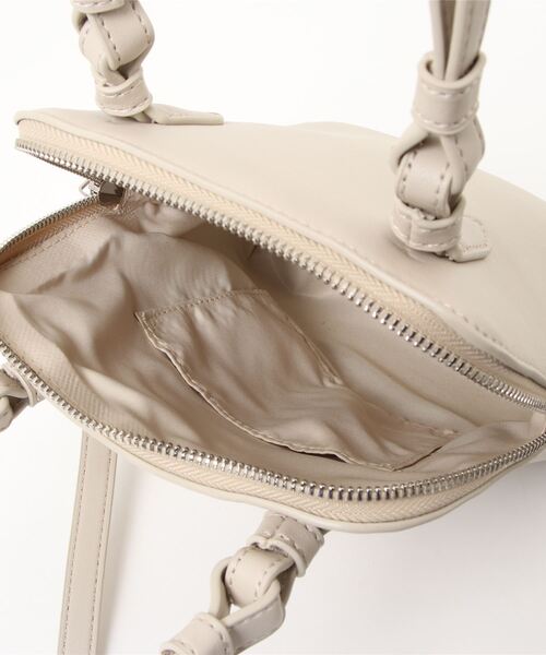 CIAOPANIC（チャオパニック）の「肩掛け可能、ミニボストンショルダーバッグ（ショルダーバッグ・レディース・アイボリー/ブラック/ピンク・FREE）」の21枚目の写真