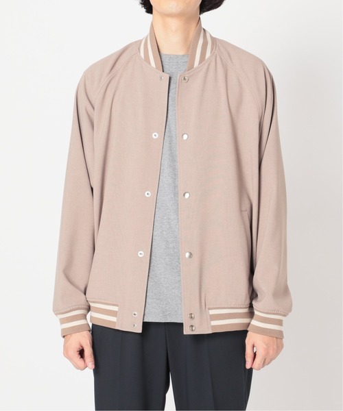 EDIFICE（エディフィス）の「TR アワード ブルゾン（スタジャン・メンズ・グレー/ベージュ・MEDIUM/LARGE）」の12枚目の写真