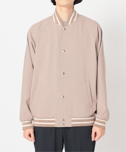 EDIFICE（エディフィス）の「TR アワード ブルゾン（スタジャン・メンズ・グレー/ベージュ・MEDIUM/LARGE）」の13枚目の写真