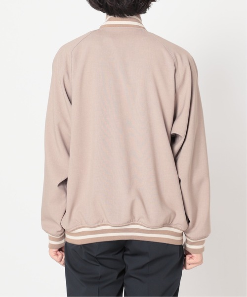 EDIFICE（エディフィス）の「TR アワード ブルゾン（スタジャン・メンズ・グレー/ベージュ・MEDIUM/LARGE）」の15枚目の写真