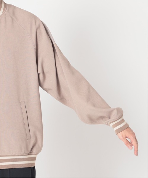 EDIFICE（エディフィス）の「TR アワード ブルゾン（スタジャン・メンズ・グレー/ベージュ・MEDIUM/LARGE）」の18枚目の写真