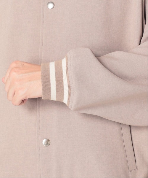 EDIFICE（エディフィス）の「TR アワード ブルゾン（スタジャン・メンズ・グレー/ベージュ・MEDIUM/LARGE）」の19枚目の写真