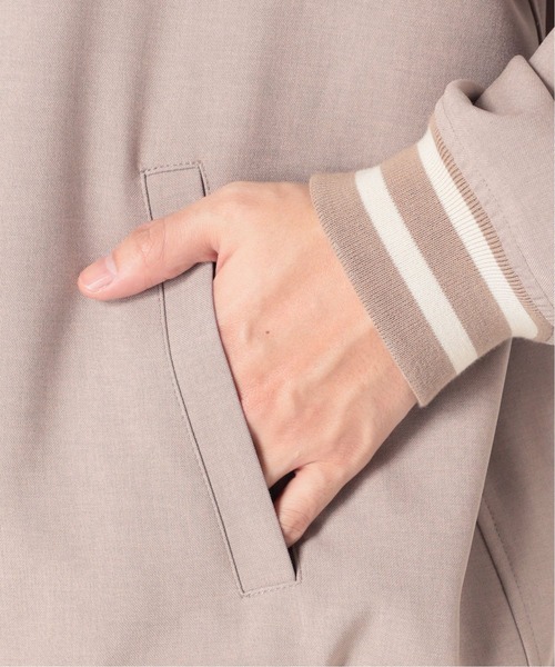 EDIFICE（エディフィス）の「TR アワード ブルゾン（スタジャン・メンズ・グレー/ベージュ・MEDIUM/LARGE）」の20枚目の写真