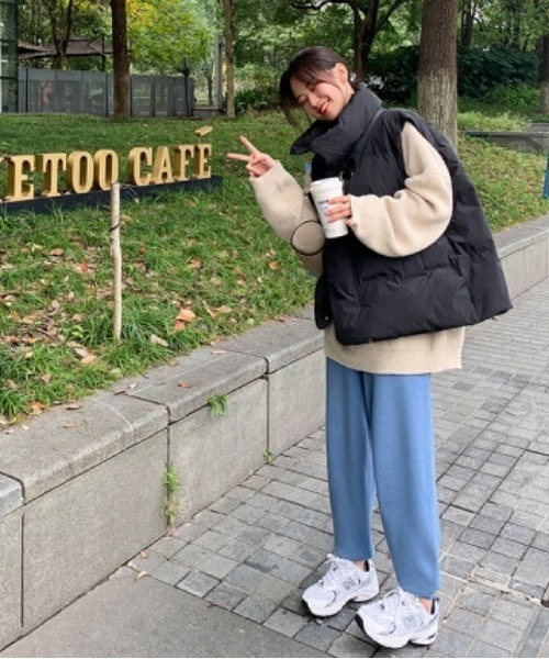 Sonyunara ソニョナラ タートルネックダウンベスト