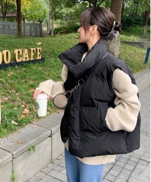 Sonyunara ソニョナラ タートルネックダウンベスト