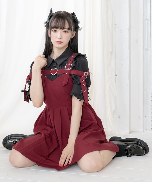 DearMyLove（ディアマイラブ）の「バックルベルトプリーツ