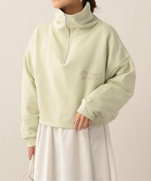 Heather | フレームロゴハーフZIPウラケ　265381(スウェット)