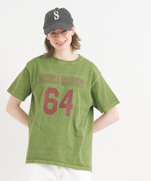 SIERRA DESIGNS(シェラデザイン)の「<Good On コラボ>【SIERRA DESIGNS】USA生地 Tシャツ/Good On × SIERRA DESIGNS 64 TEE(Tシャツ/カットソー・レディース・ブラック/ブラウン/グレー/ライトブラウン/ワインレッド/グリーン/スカイブルー/レッド/オフホワイト/グレー系その他/桜/コーラルピンク/グリーン系その他/ネイビー・MEDIUM/LARGE/X-LARGE/SMALL)」の17枚目の写真
