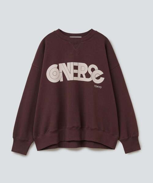 CONVERSE TOKYO（コンバーストウキョウ）の「レトロロゴプリントスウェット(WOMEN)（スウェット・レディース・アイボリー/ブラウン/オレンジ/ミント/ブルー・FREE）」の16枚目の写真