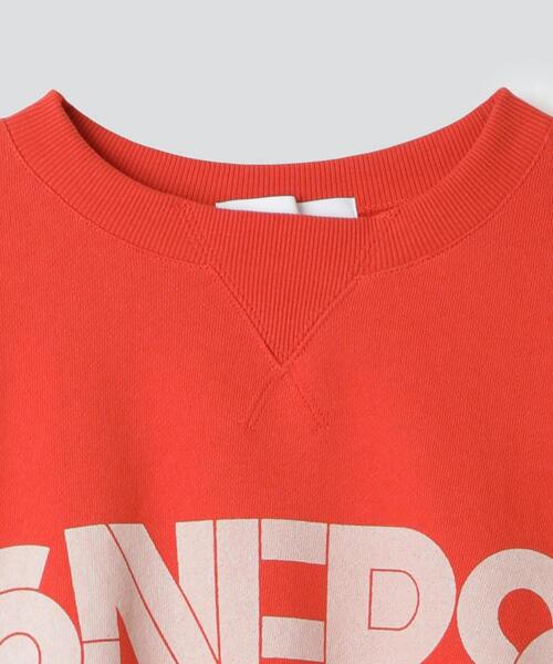 CONVERSE TOKYO（コンバーストウキョウ）の「レトロロゴプリントスウェット(WOMEN)（スウェット・レディース・アイボリー/ブラウン/オレンジ/ミント/ブルー・FREE）」の21枚目の写真