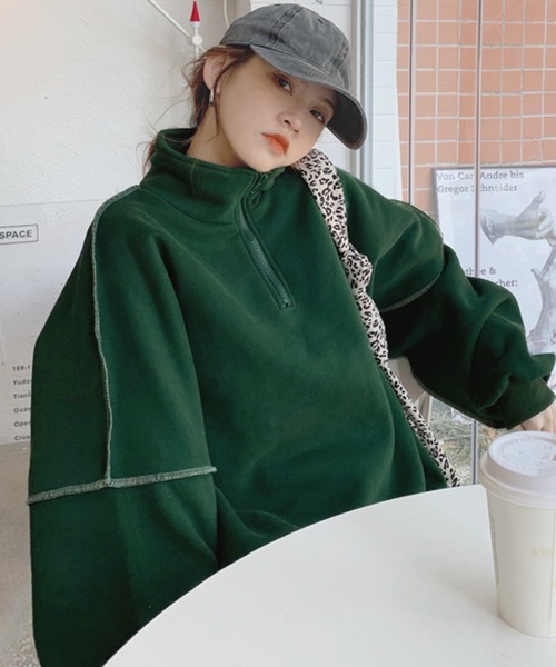 DAY CLOSET（デイ クローゼット）の「レディース ステッチ入り裏起毛