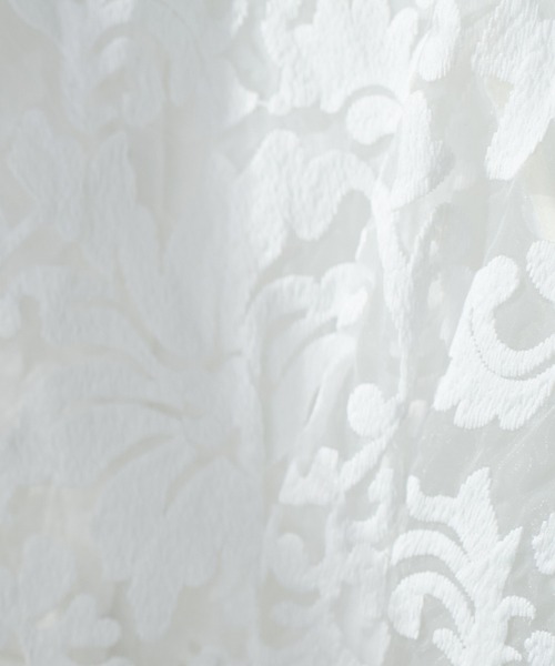 natural couture（ナチュラルクチュール）の「上品な刺繍使いで大人見え、オリエンタル刺繍スカート（スカート・レディース・アイボリー/ラベンダー/ピンクベージュ・FREE）」の13枚目の写真