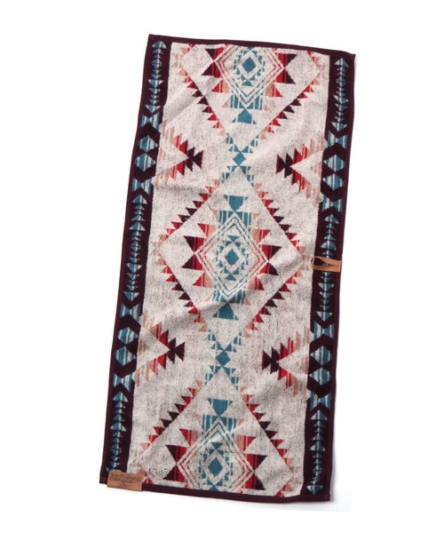 BAYFLOW（ベイフロー）の「スクロールフェイスタオル（タオル・レディース・レッド/グリーン・0）」の11枚目の写真