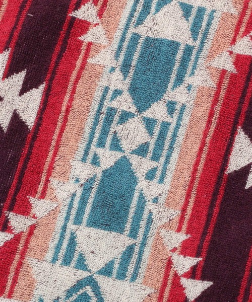 BAYFLOW（ベイフロー）の「スクロールフェイスタオル（タオル・レディース・レッド/グリーン・0）」の13枚目の写真