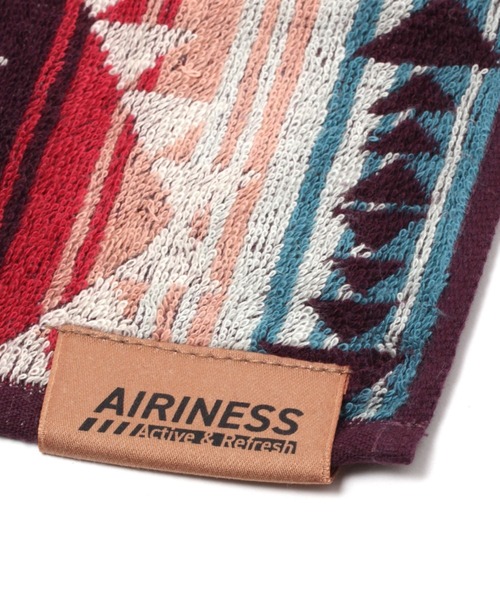 BAYFLOW（ベイフロー）の「スクロールフェイスタオル（タオル・レディース・レッド/グリーン・0）」の8枚目の写真